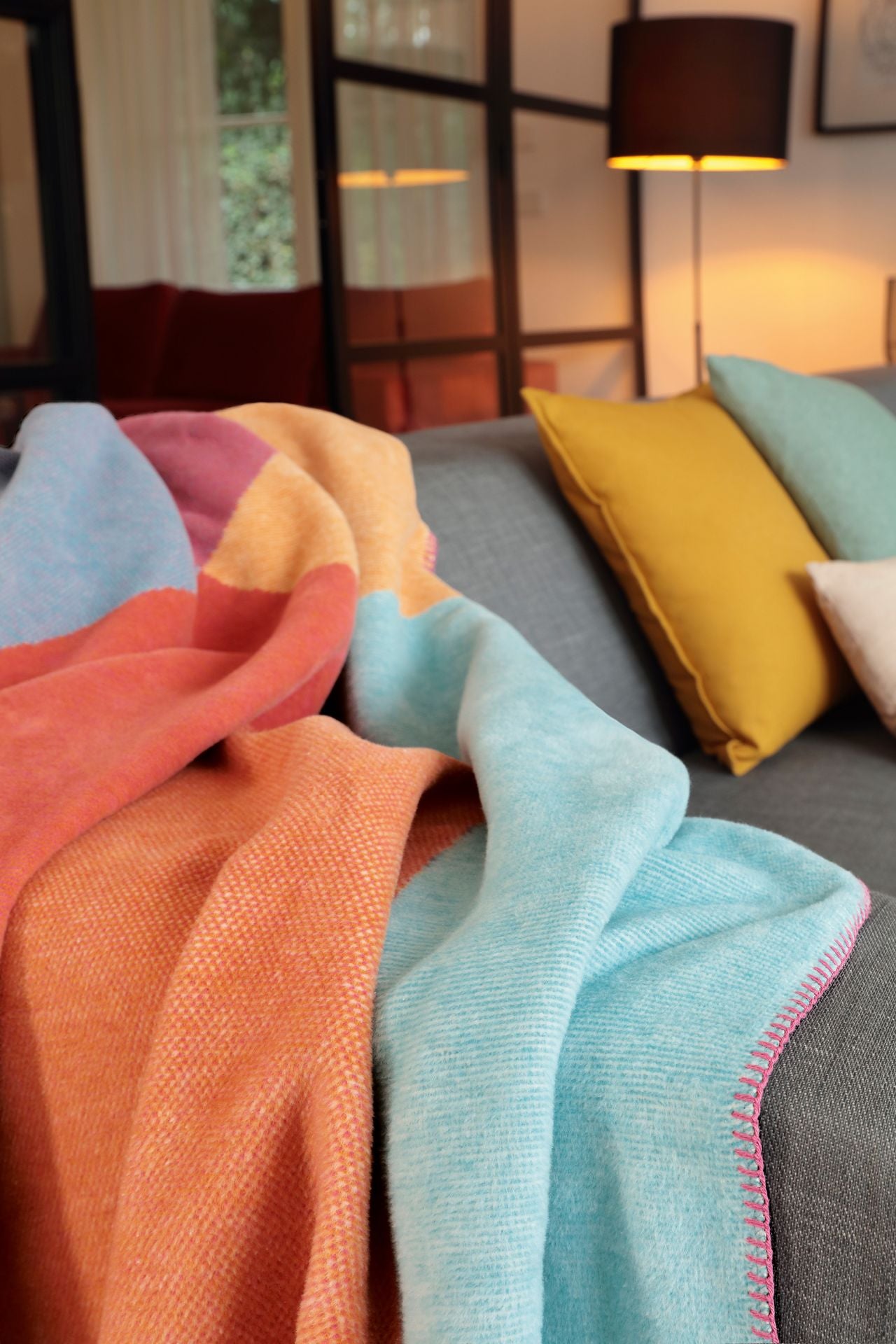 Plaid Caldo Cotone Lava Soggiorno Borbo