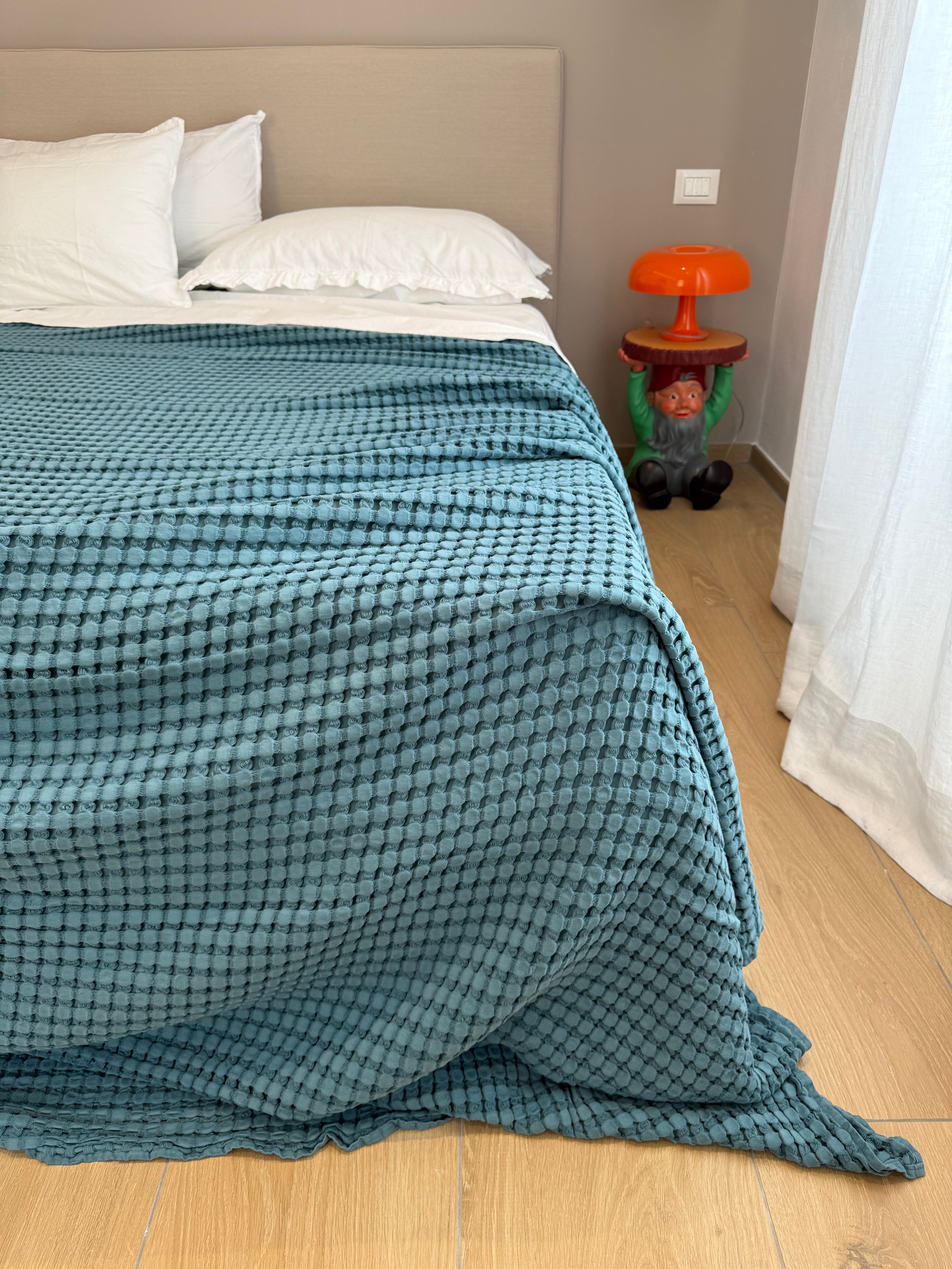 Copriletto Stone Washed Apone Letto Moreali Tessile Casa