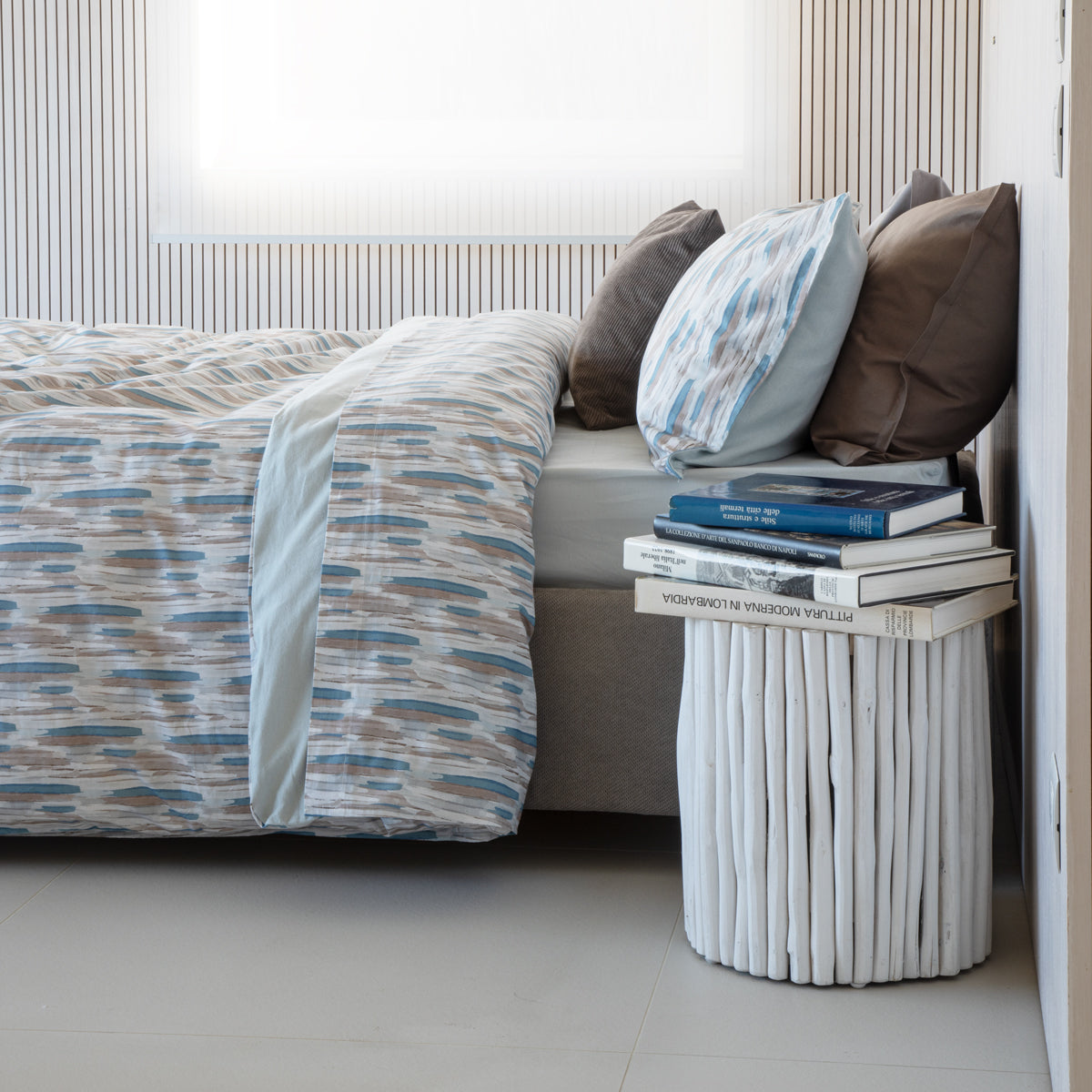 Completo Lenzuola Caldo Cotone 2502 Letto Cogal