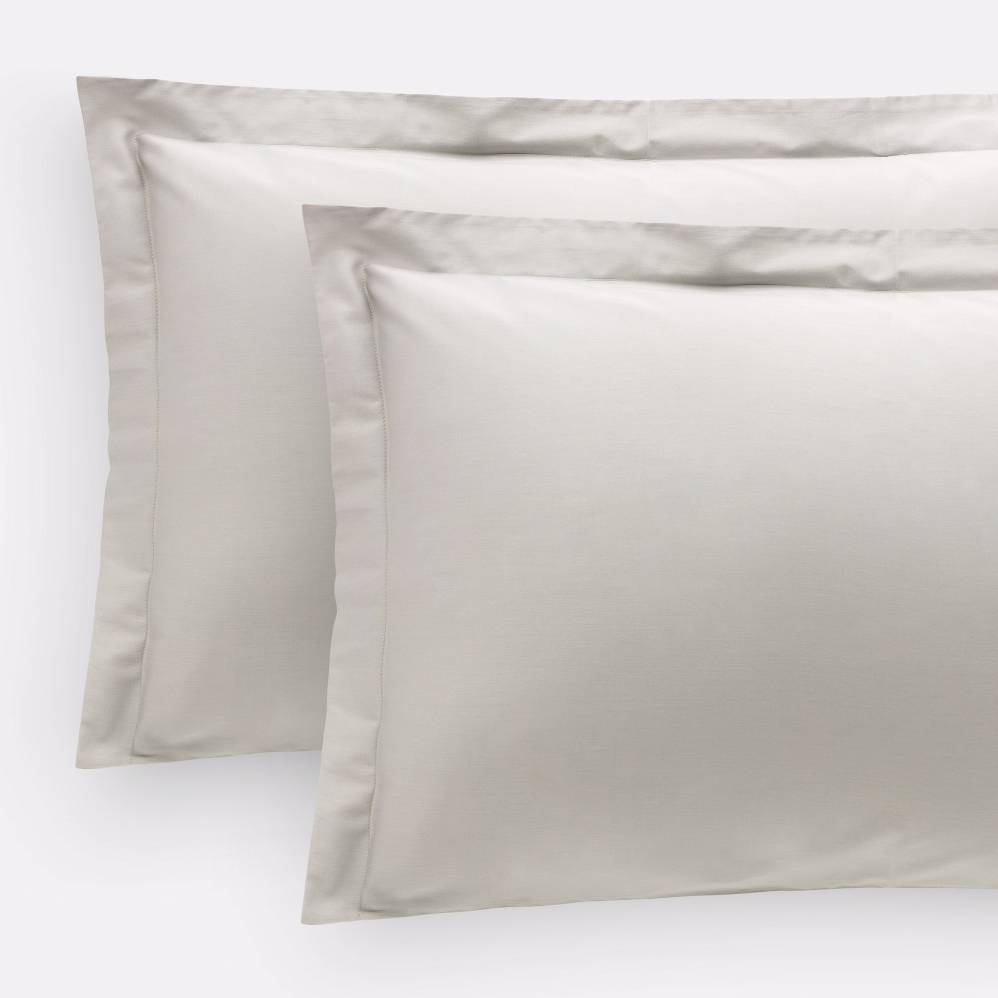 Federe Raso 300TC CHARME Letto Moreali Tessile Casa 52 x 82 cm Grigio Perla