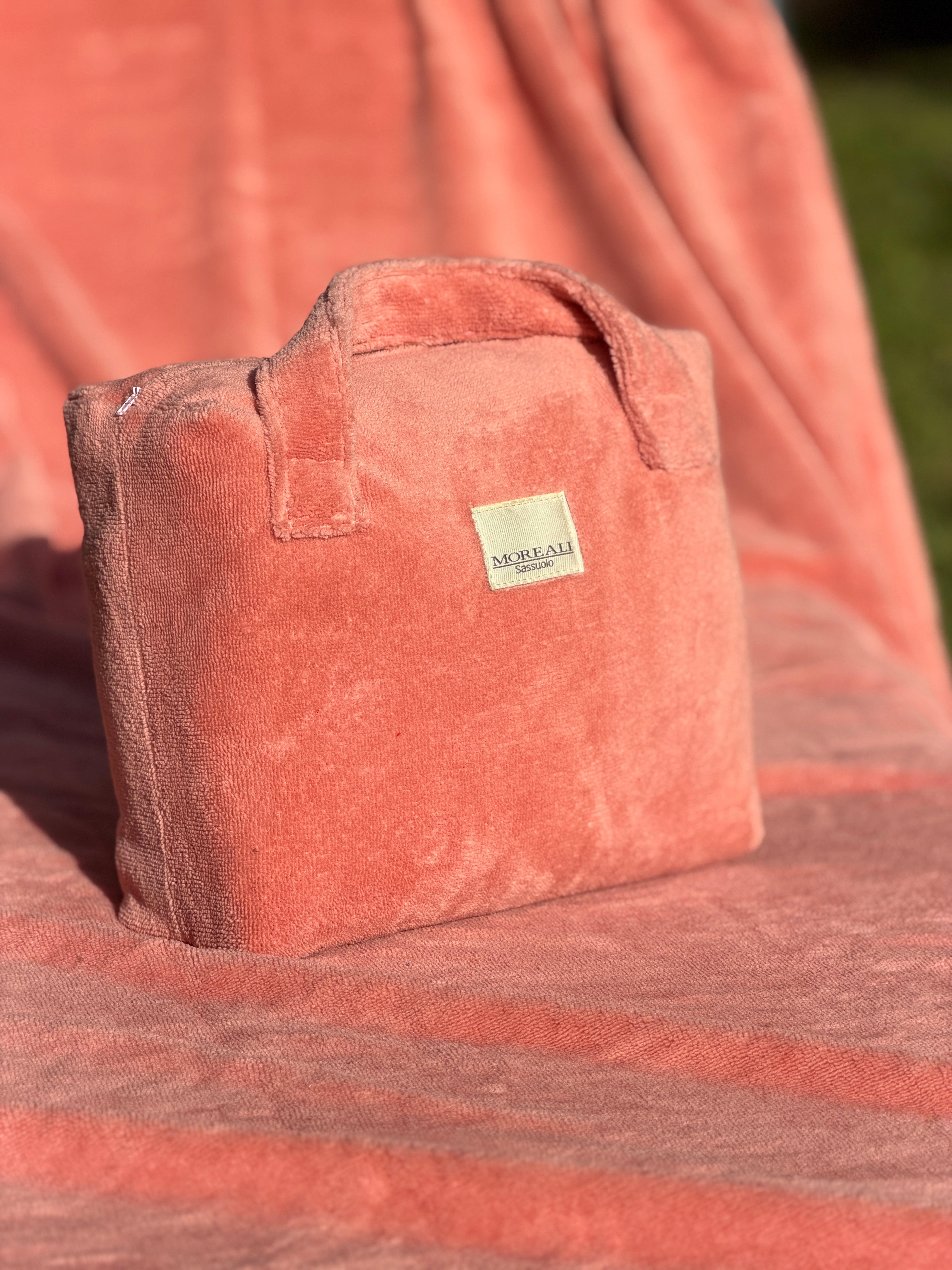 Telo Mare/Doccia + Bag BAMBOO Bagno Moreali Tessile Casa