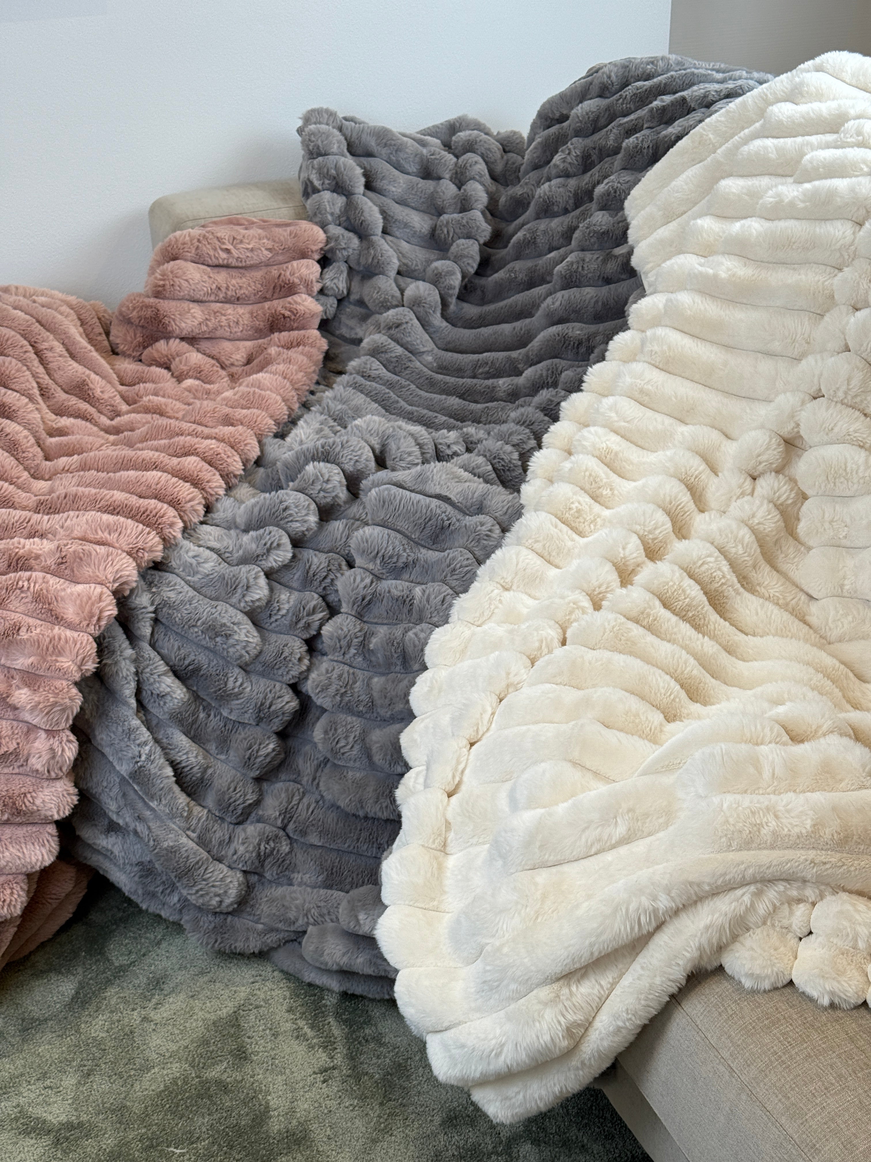 Plaid Pelliccia INTRECCI Soggiorno Maryplaid