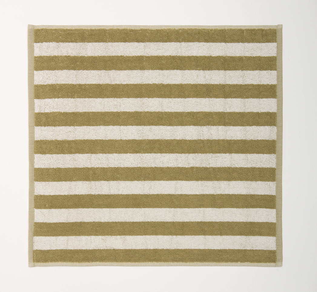 Set Canovacci Tela+Spugna RIGHE Cucina Moreali Tessile Casa