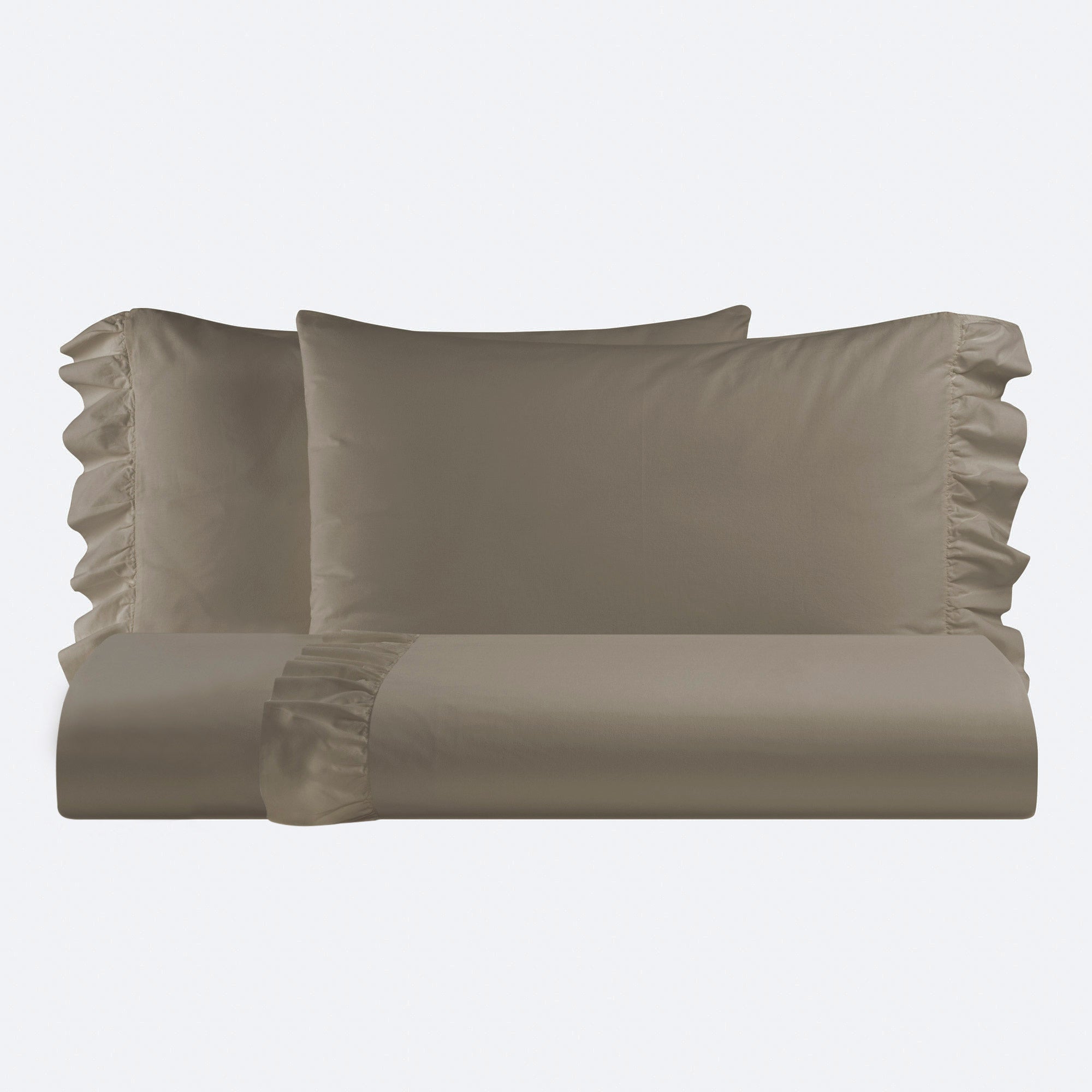 FINE SERIE Parure Lenzuola No-Stiro FRAPPA LAB Letto Moreali Tessile Casa