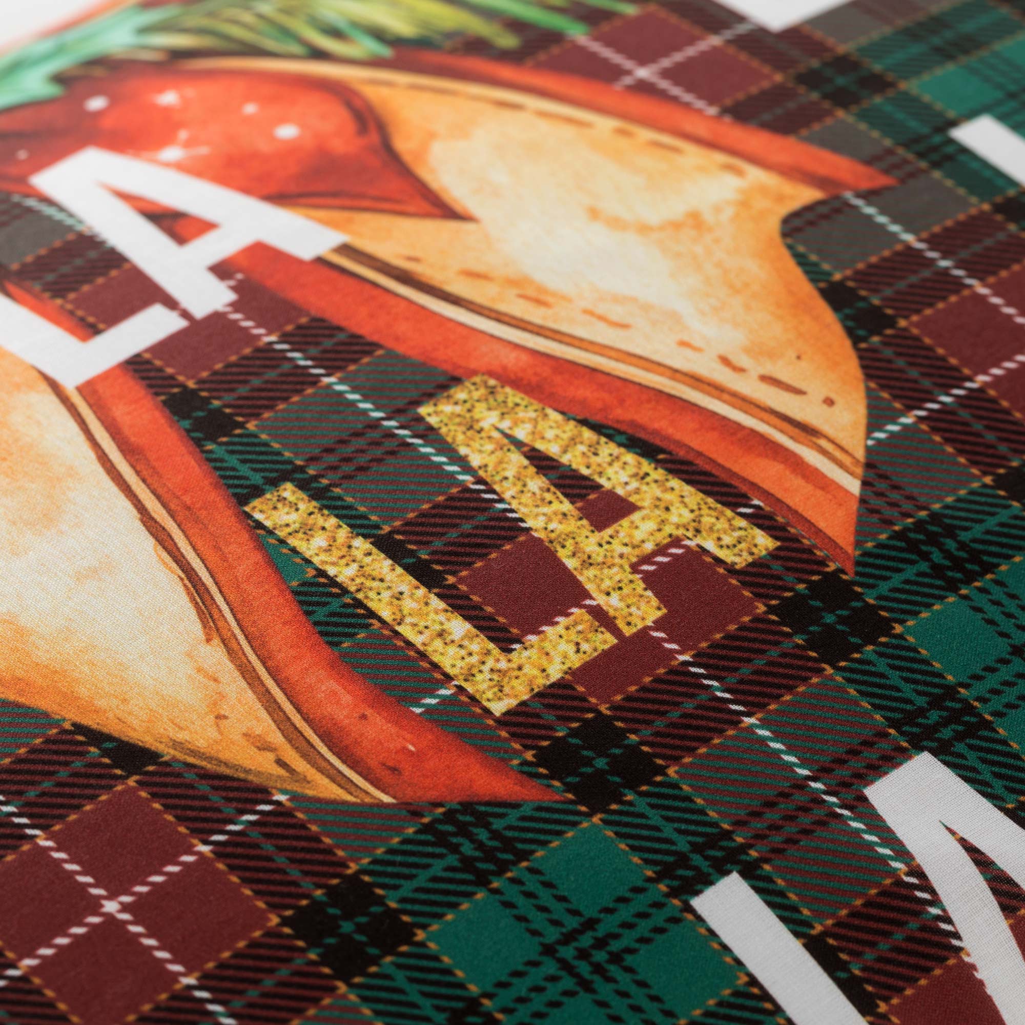 Coppia di Federe Madapolam Natalizie Letto Riviera