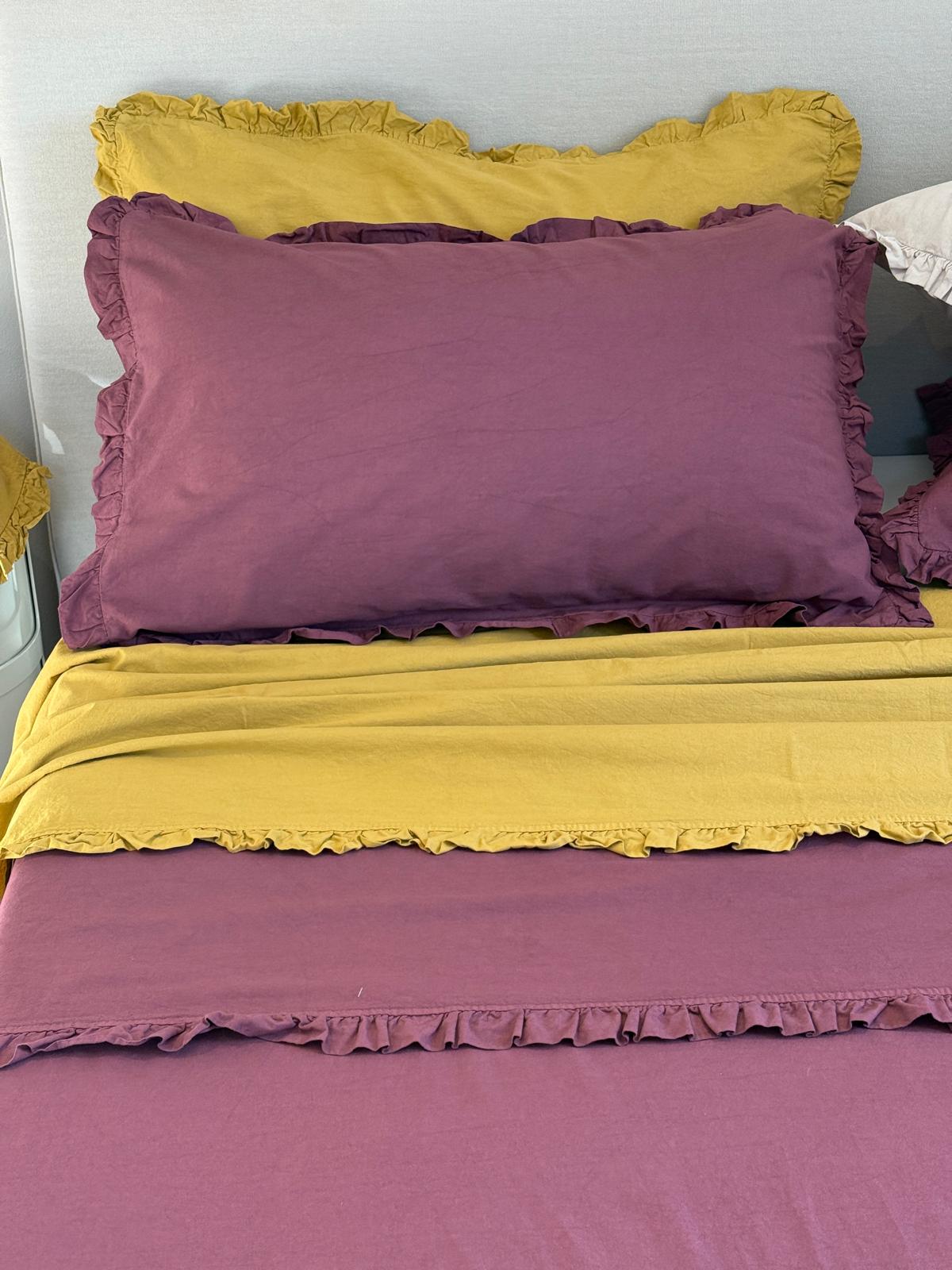 Parure Lenzuola No-Stiro FRAPPINA Letto Moreali Tessile Casa