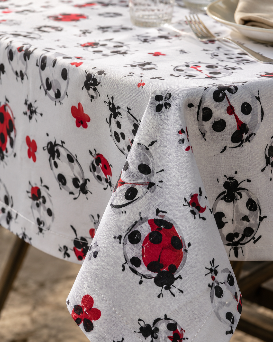 Tovaglia Panama di Cotone COCCINELLE Cucina TagHouse