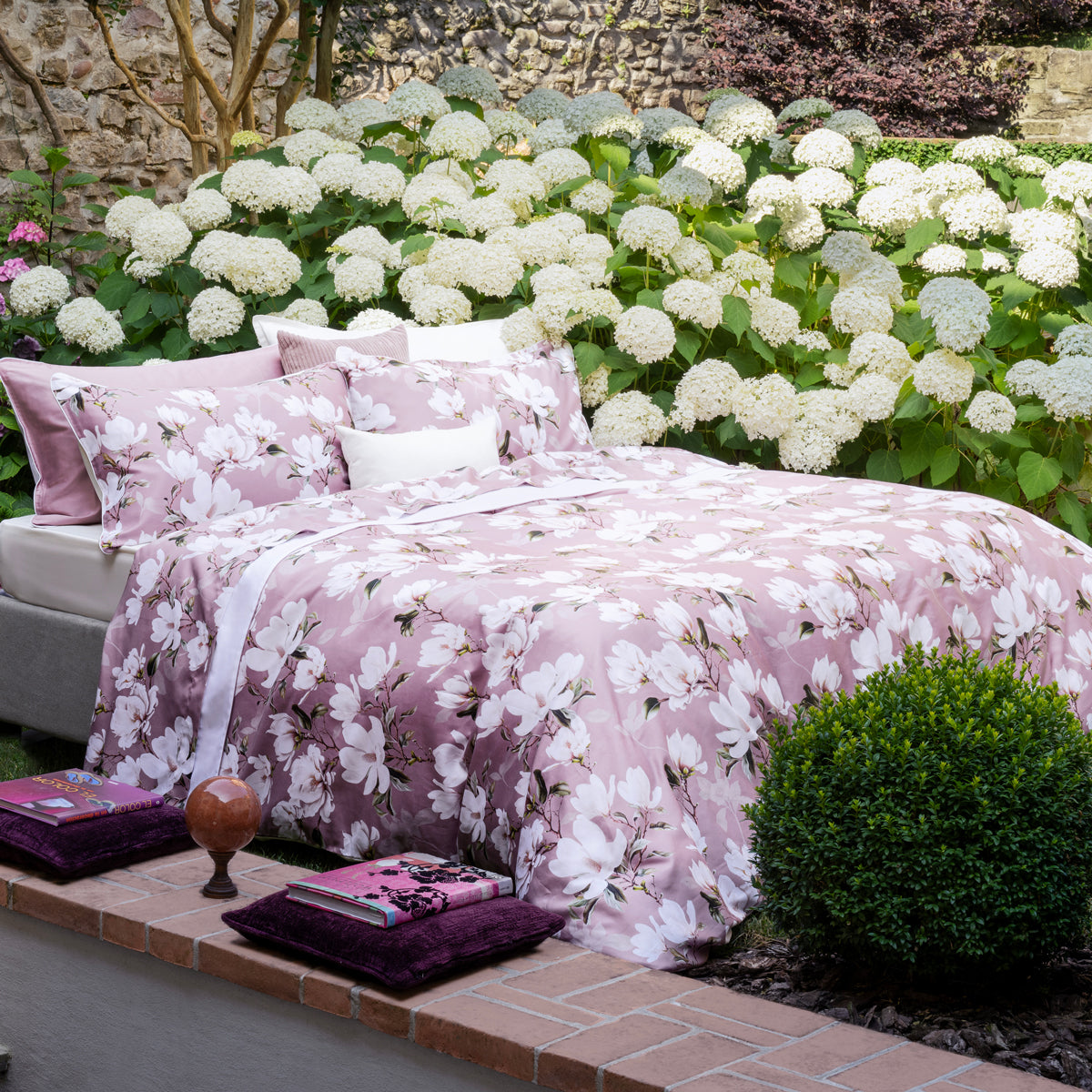 Parure Copripiumino Raso 300TC LAVINIA Letto Galizzi