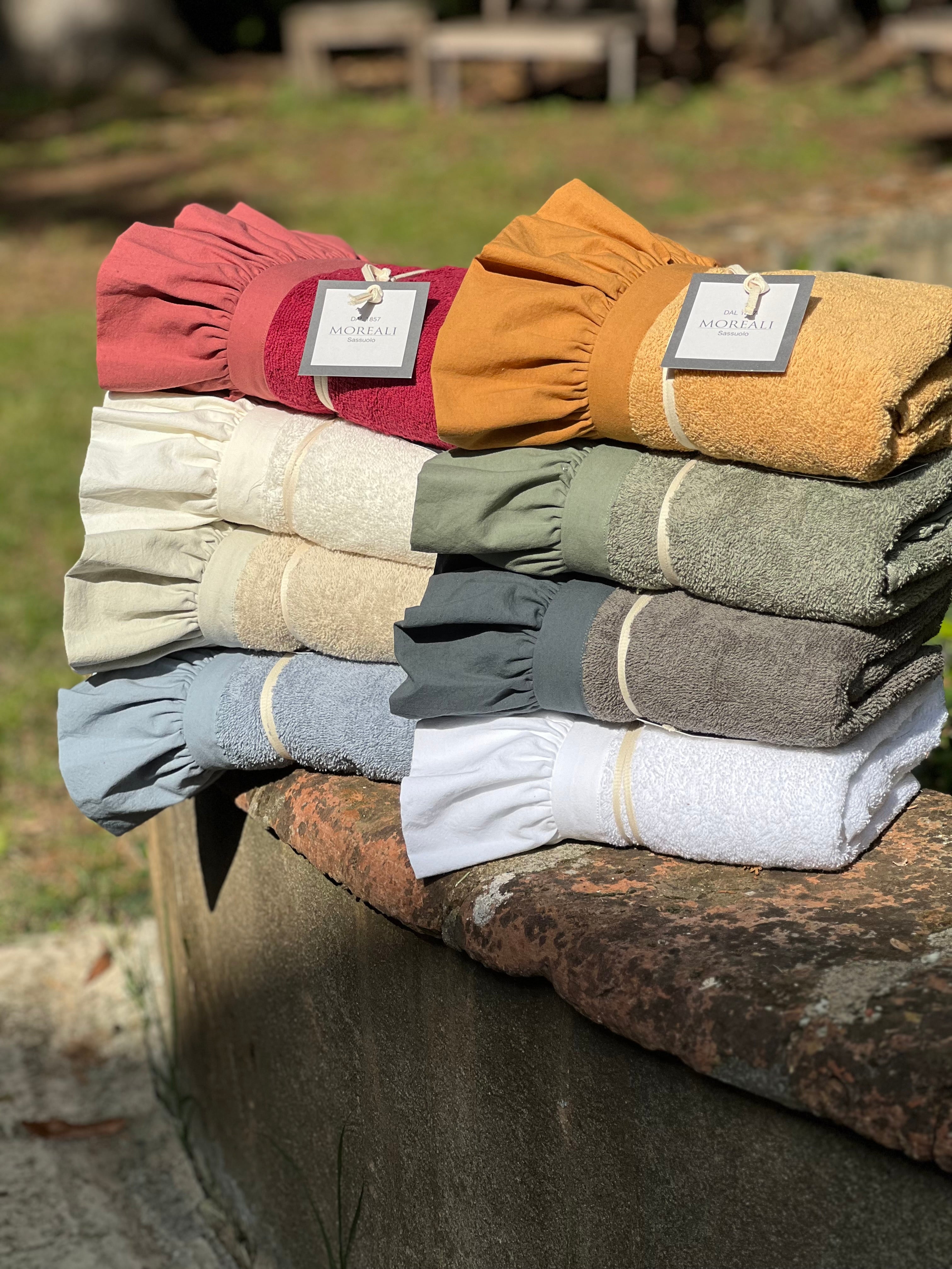 Set Asciugamani Frappa Bagno Moreali Tessile Casa