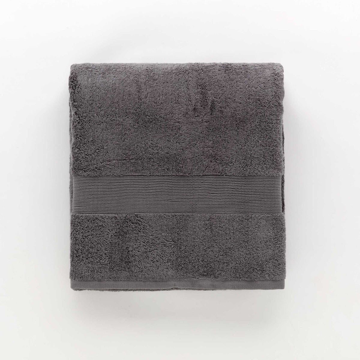 Telo Doccia BORDURA Bagno Moreali Tessile Casa 100 x 150 Grigio Scuro