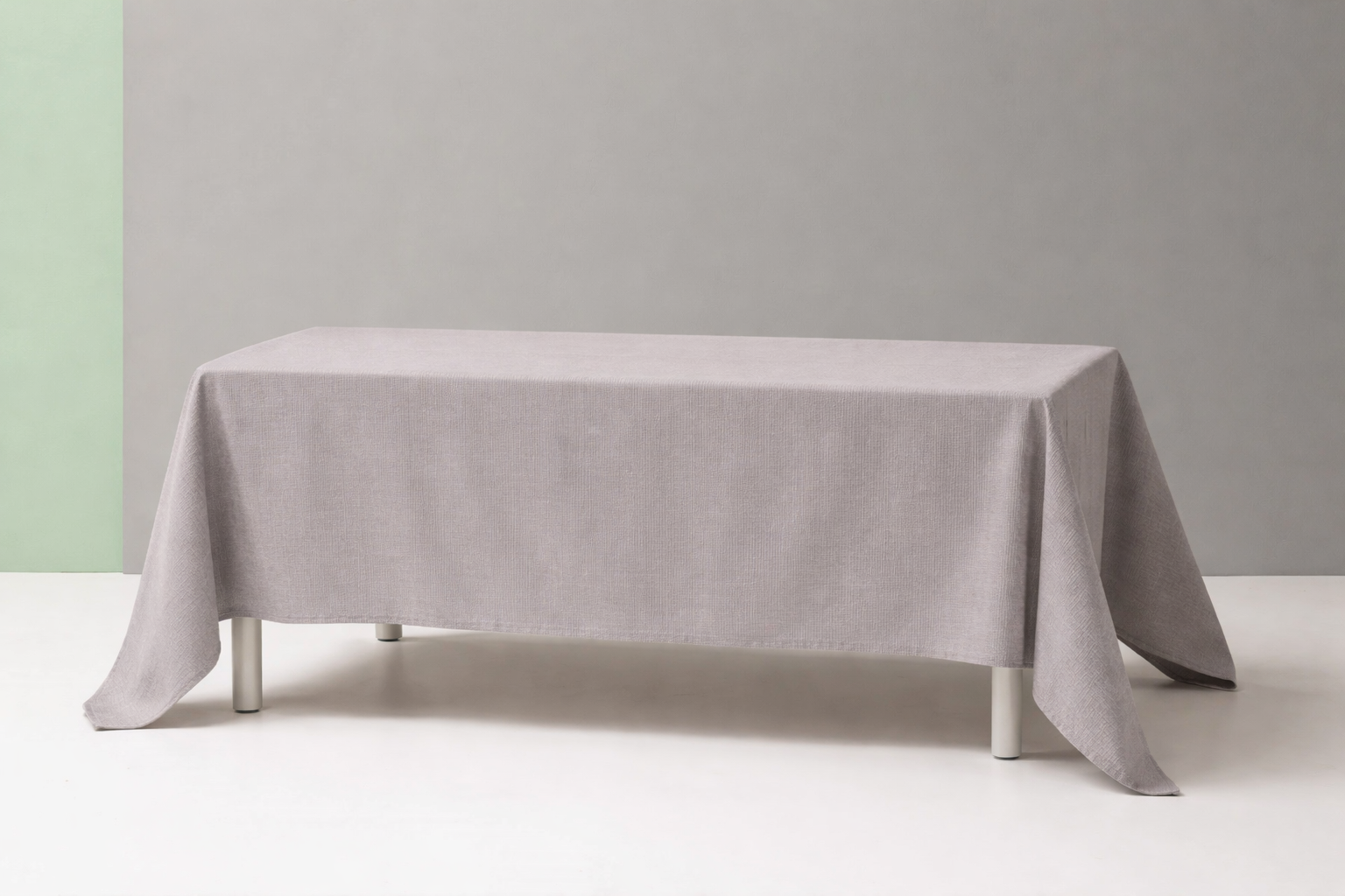 POPUP - Tovaglia Panama di Cotone MINIMAL Cucina TagHouse 150 x 275 Grigio