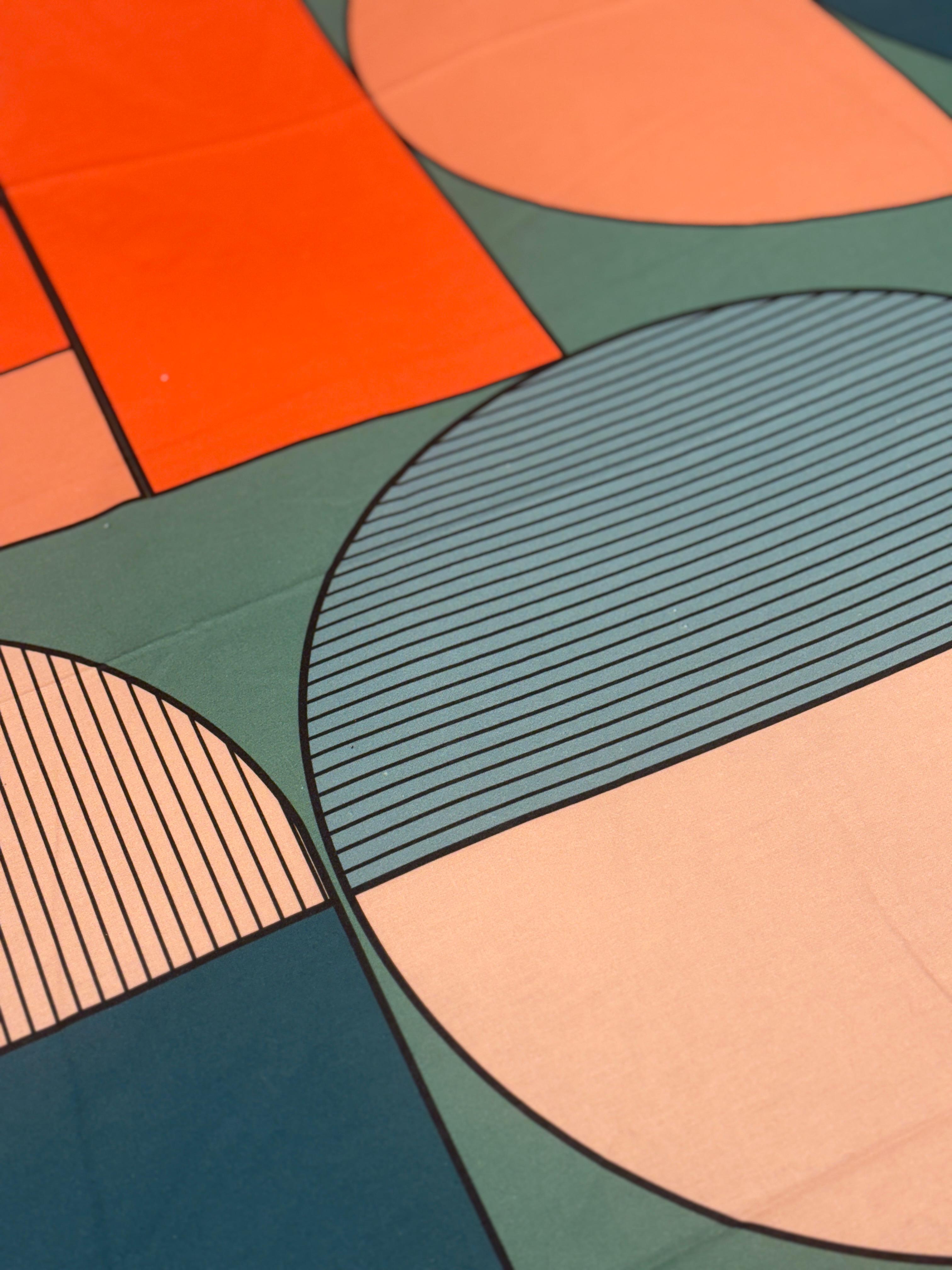 Parure Copripiumino Stampa Digitale PATTERN Letto Moreali Tessile Casa