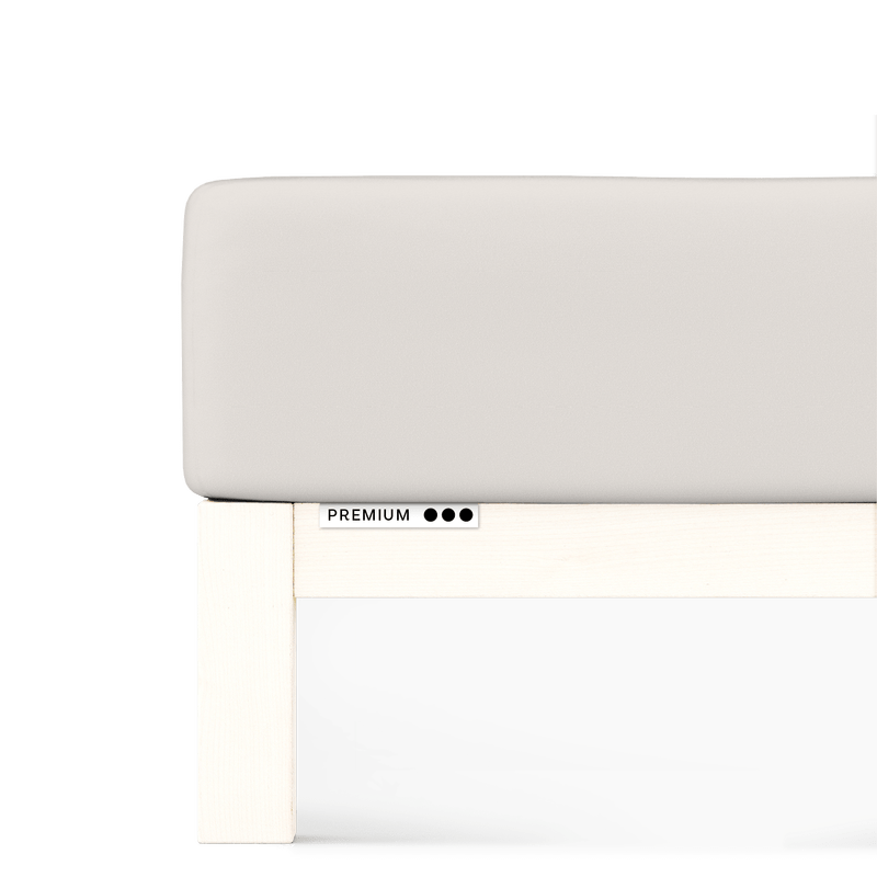 Sotto con Angoli in Jersey PREMIUM Letto Moreali Tessile Casa Franc./Matr. Standard | da 140x190 a 160x220 Sabbia Chiaro 744