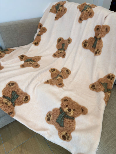 Plaid Effetto Lana Cotta Jacquard BEARLY Soggiorno Riviera