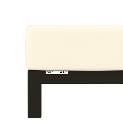 Sotto con Angoli in Jersey-Elastan PURE Materasso Moreali Tessile Casa Franc./Matr. Standard | da 140x190 a 160x220 Avorio 132