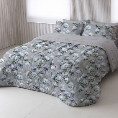 Trapunta Raso 300TC JACQUELINE Letto Galizzi 270 x 270 Brina