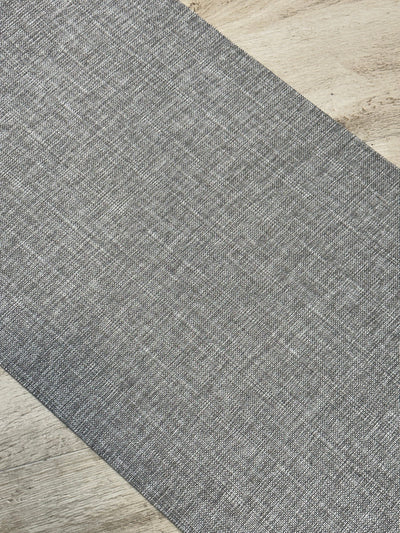 Tappeto Da Cucina al Metro Tinta Unita Grigio Soggiorno Moreali Tessile Casa 52 cm Grigio