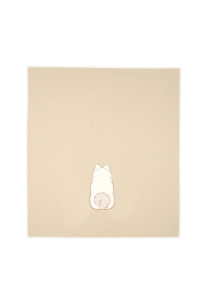 Plaid Pile Battuto Ricamato 'Volpino' Soggiorno Maryplaid 160 x 180 Cachemire