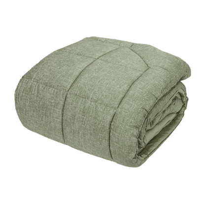 Trapunta Raso 300TC Baco Letto Fazzini 270 x 270 Verde