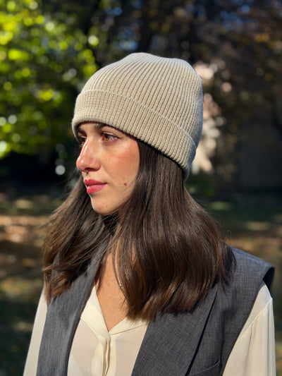 Cappello con Fodera in SETA Accessorio Moreali Tessile Casa Taglia Unica Lino