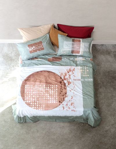 Parure Copripiumino Madapolam Portami nel tuo Mondo Letto Cogal