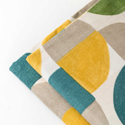 Completo Lenzuola Cotone Stampato Cassio Letto Riviera