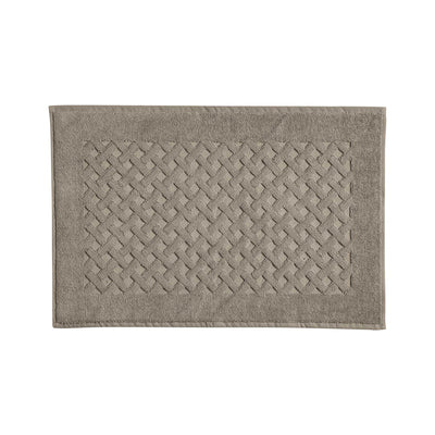 Scendidoccia in Spugna Intrecciata CAREZZA Bagno Moreali Tessile Casa 40 x 60 Castagna