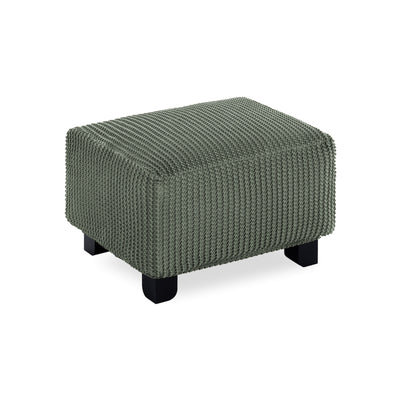 Copri Puff Multi-Stretch Soggiorno Belmarti Piccolo 40-65 cm Verde