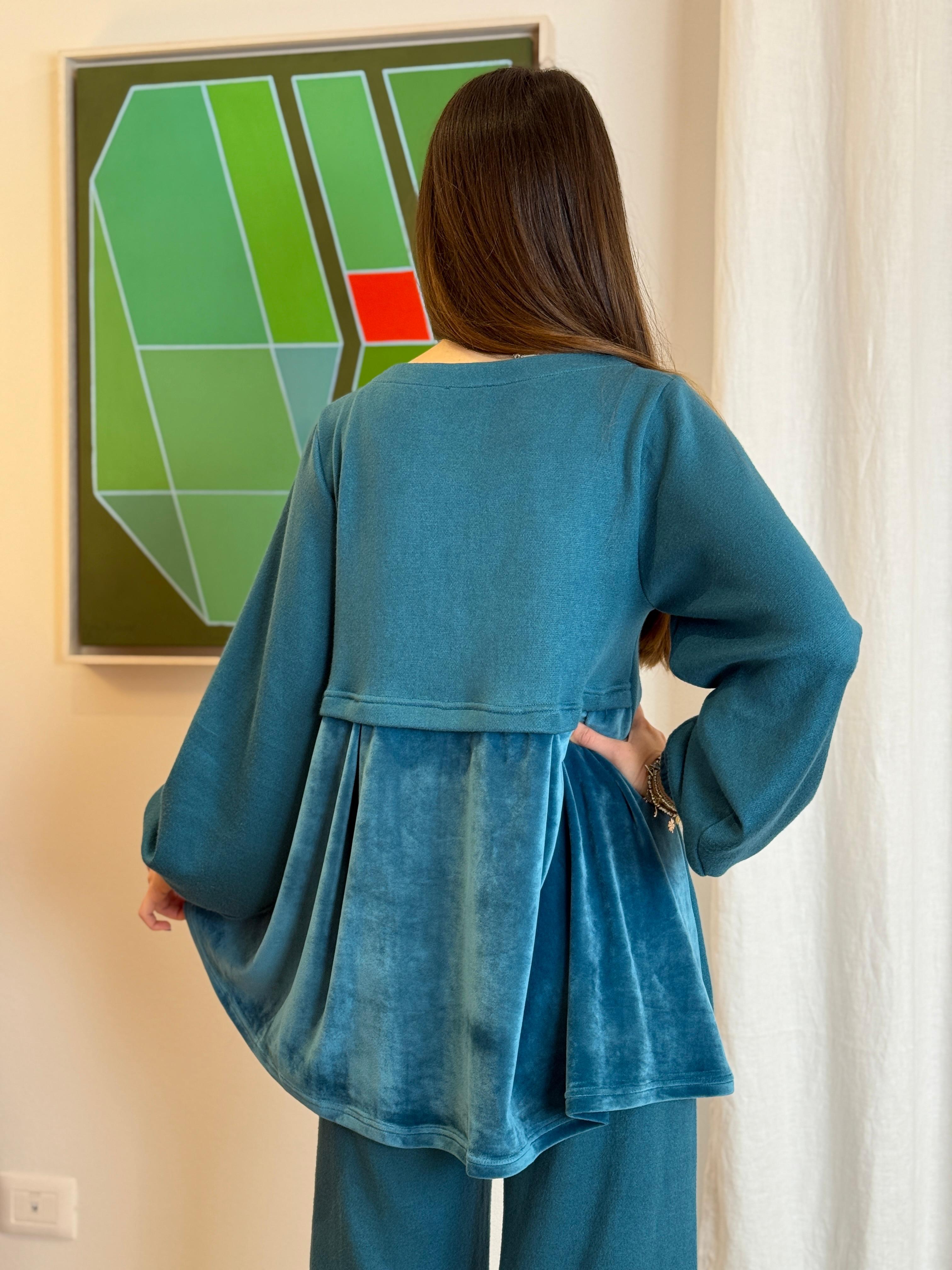 Blusa Inserto Ciniglia ANTONELLA