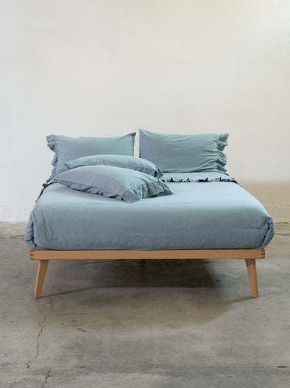 Parure Copripiumino No-Stiro FRAPPA Letto Moreali Tessile Casa