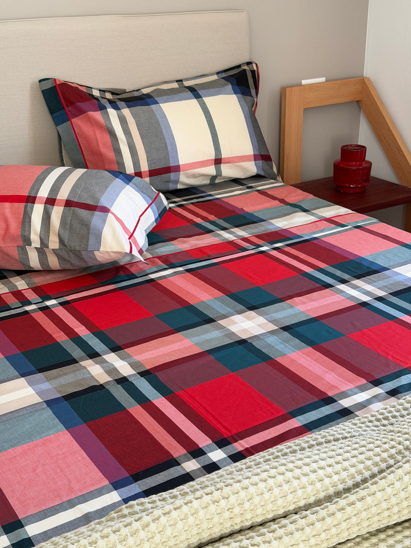 Parure Lenzuola BOSSI Fortuny Letto Bossi Matrimoniale Tinto Filo