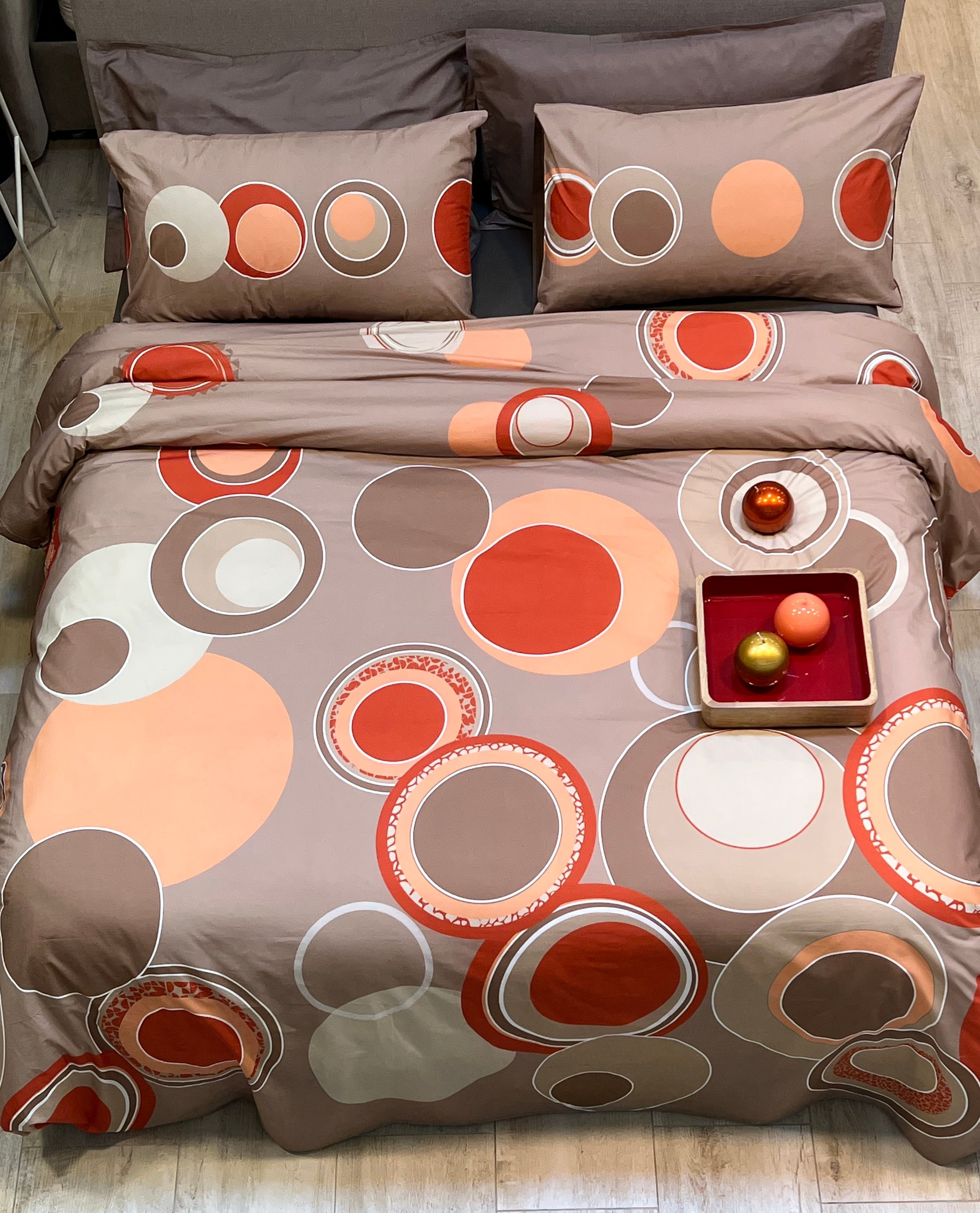 Parure Copripiumino Stampa Digitale POP ART 2.0 Letto Moreali Tessile Casa Matrimoniale Lino