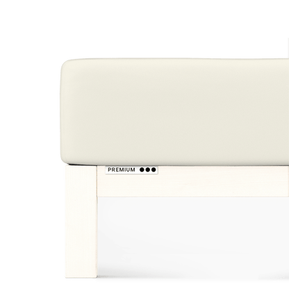 Sotto con Angoli in Jersey PREMIUM Letto Moreali Tessile Casa Franc./Matr. Standard | da 140x190 a 160x220 Avorio 132