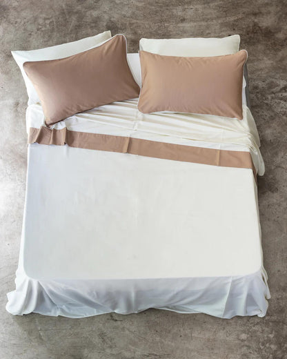 Parure Lenzuola Raso Cotone Double