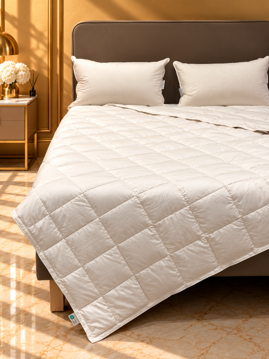 Piumino d'oca Ungherese 800 CUIN - IMPERIALE Letto Cinelli x Moreali Matrimoniale 250 x 215 Leggero