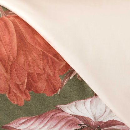 Parure Copripiumino Raso 300TC Stampa Digitale Kalia Letto Reevèr