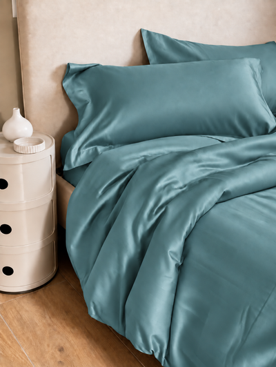 PROMO COMBO: Parure Copripiumino Raso Unito HOTELLERIE