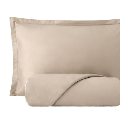 Parure Copripiumino Madapolam Singolo / P.Mezzo Letto Riviera Singolo New Tortora