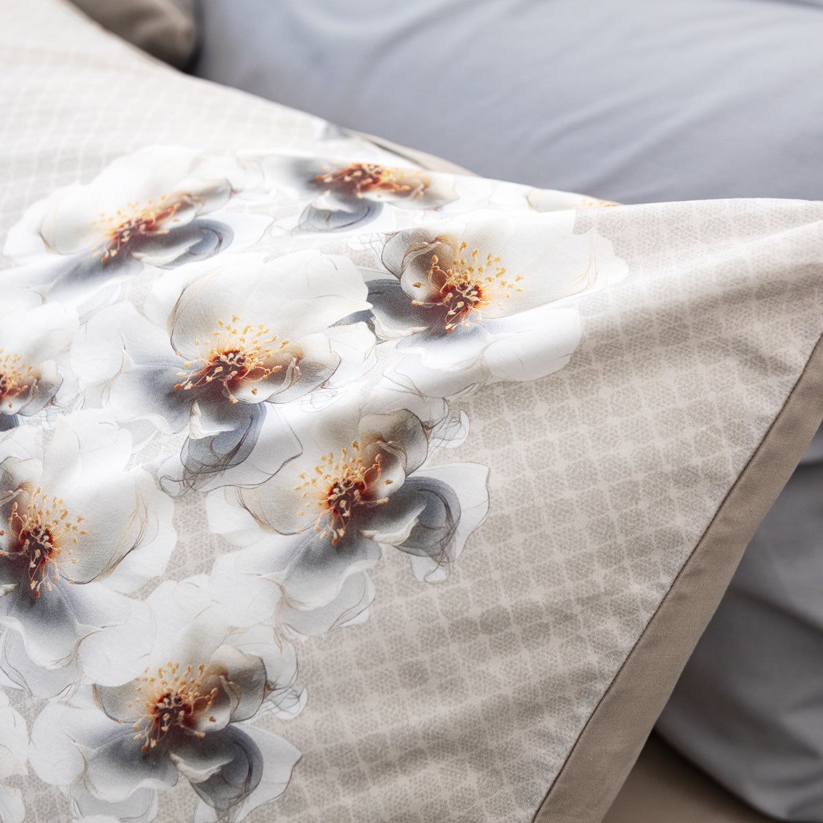 Parure Copripiumino Double Flower Power 2533 Letto Cogal