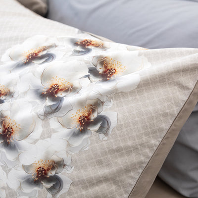 Parure Copripiumino Double Flower Power 2533 Letto Cogal