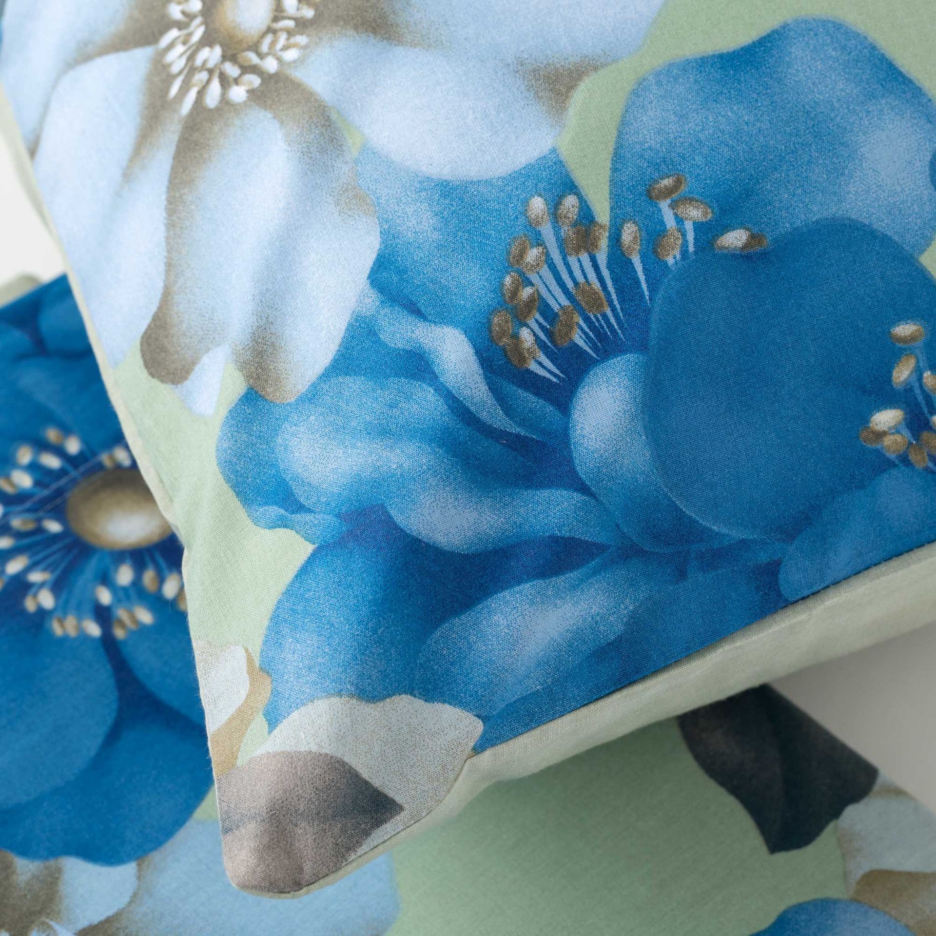 Completo Lenzuola Cotone Stampato Hoara Letto Riviera