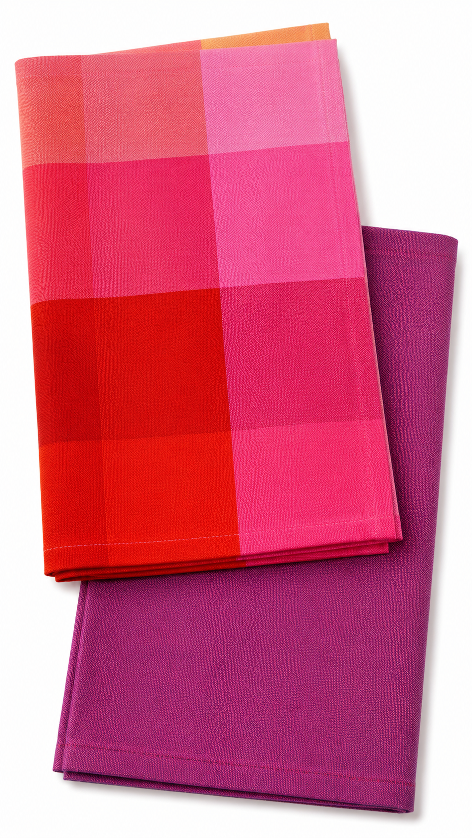 Set 2 Canovacci Tinto Filo POPPY + Vinaccia Cucina Bossi x Moreali 50 x 70 cm Tinto Filo