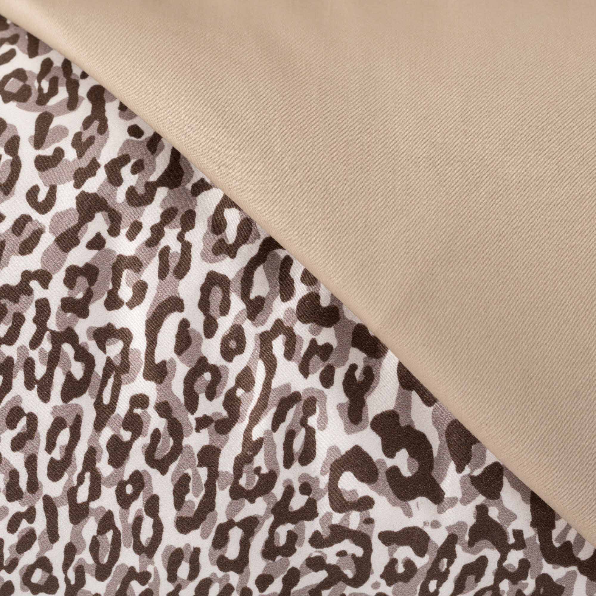 Parure Copripiumino Raso 300TC Stampa Digitale Dama Letto Reevèr