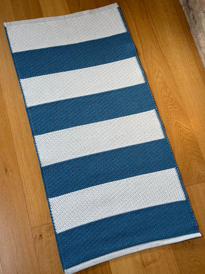 Tappeto Artigianale Lino/Cotone STRIPES Soggiorno Moreali Tessile Casa