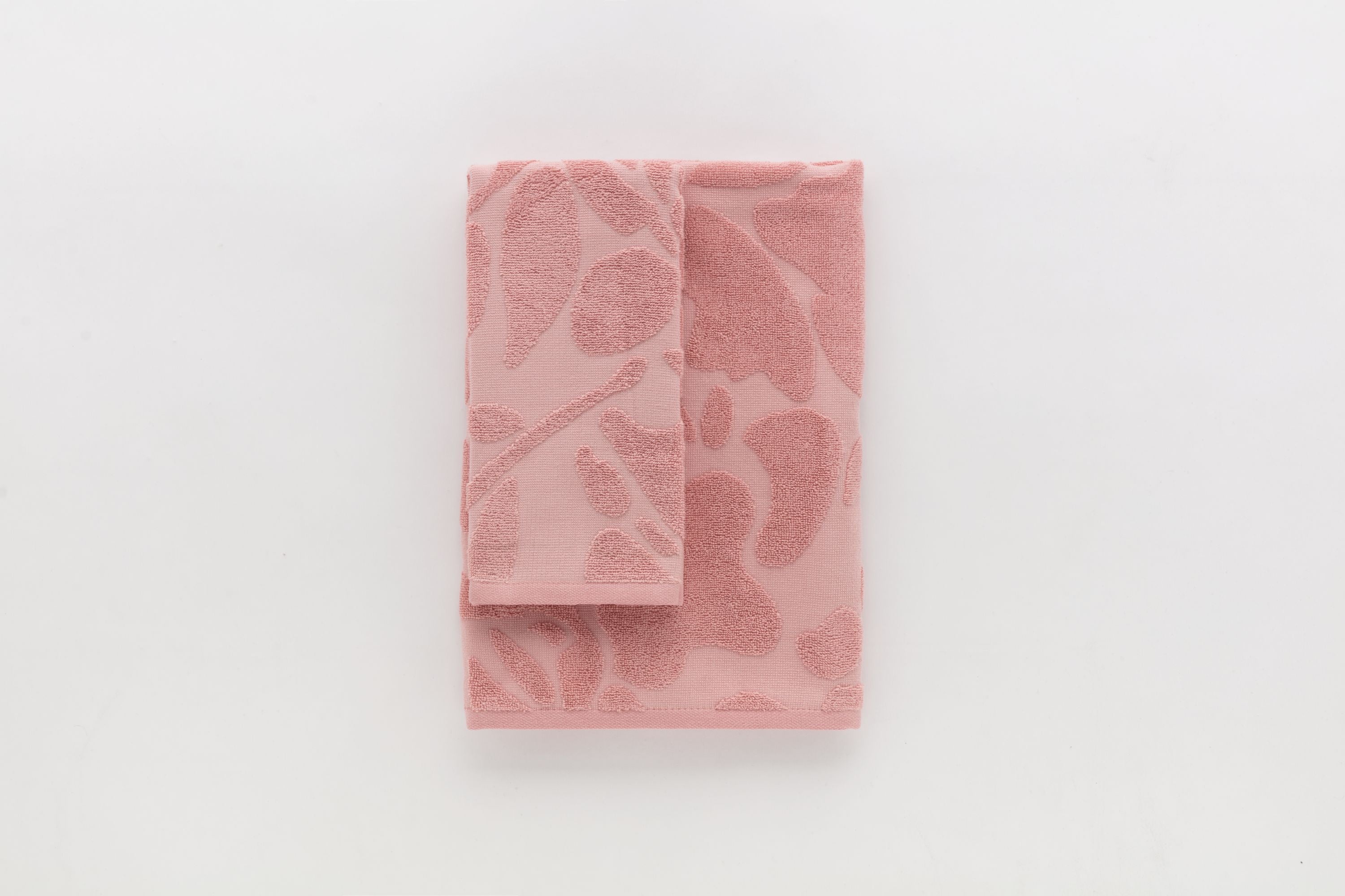 Set Asciugamani JAcquard Elysium Bagno Riviera 60 x 100 Rosa