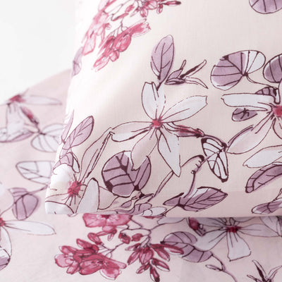 Completo Lenzuola Cotone Stampato Zoe Letto Riviera