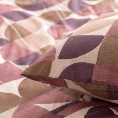 Parure Copripiumino Cotone Stampato Cassio Letto Riviera