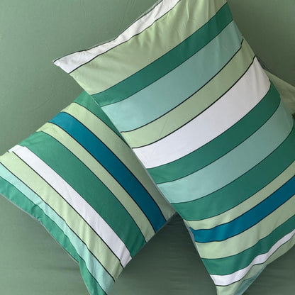 Federa Singola Cotone BAIADERA Letto Moreali Tessile Casa 50 x 80 cm Giungla