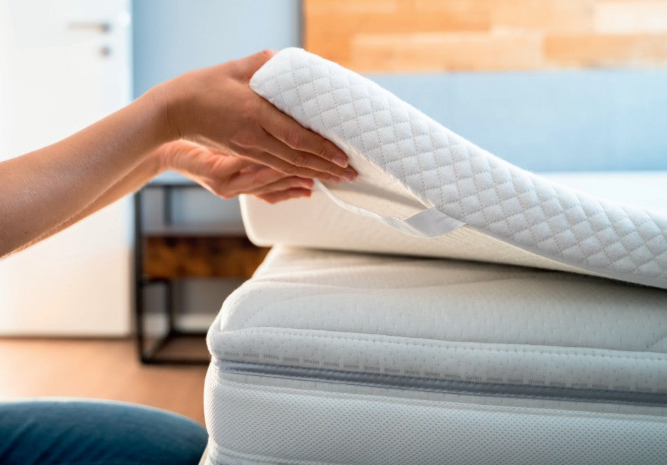 Topper Memory HD Luxury Materasso Moreali Tessile Casa Matrimoniale 160 x 190 Bianco