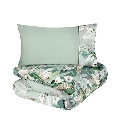 Parure Copripiumino Percalle CALLE Letto Fazzini